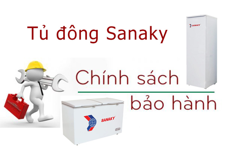 Thời gian bảo hành của tủ đông Sanaky và điều kiện bảo hành